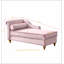 Chaise longue moderne avec revêtement en velours-93932694