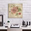 «Dusty Pink Rose On Antique Linen Light» par Cheri Blum, art mural sur toile-42195497