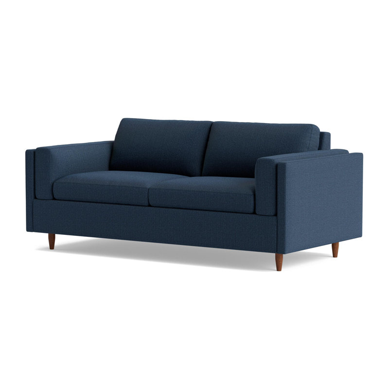 Skinny Fat Sofa Bed, Performance Weave - Navy