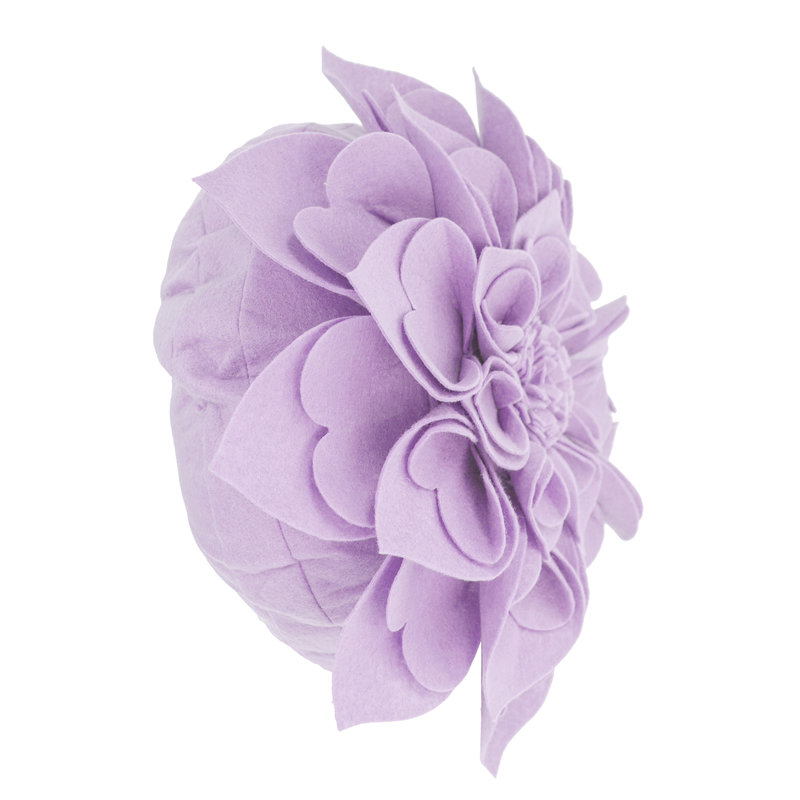 Housse de coussin Floral, 13 po x 13 po, Lilas