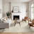 Washable Rug, Anti-Slip Abstract Area Rug, Stain Resistant Rugs for Living Room(Beige)-828986325