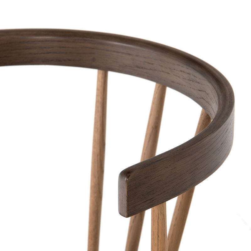  Spindle Side Chair, Light Cocoa Oak