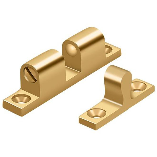Capteur de tension à bille Deltana BTC10CR003 1-7 / 8 "x 5/16" en PVD laiton poli