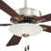 52'' Contractor 5 - Blade LED Standard Ceiling Fan with Pull Chain and Light Kit Included