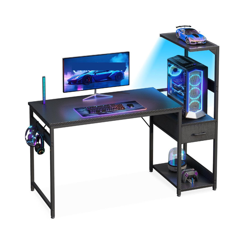 MDF Steel Computer Desk
