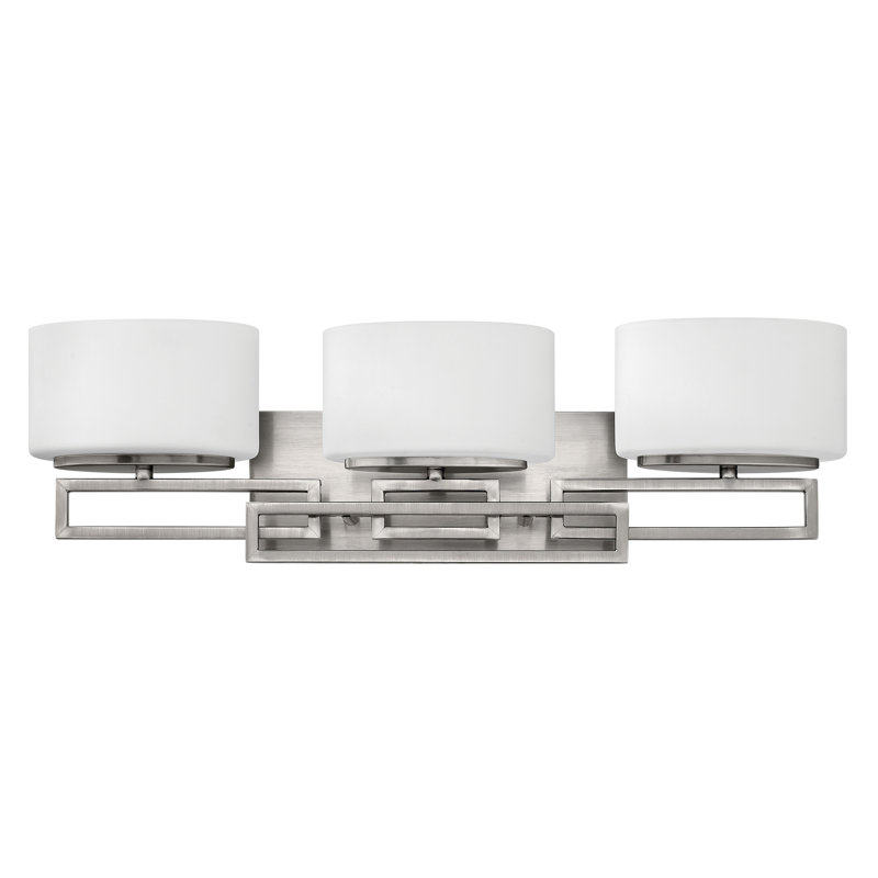Lanza 3-Light Vanity Light, Antique Nickel, Incandescent