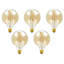 Sigmon 4W E27 LED Vintage Edison Globe Light Bulb Amber