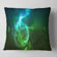 Cercles verts brillants - coussin abstrait imprimé-30141466-30141462