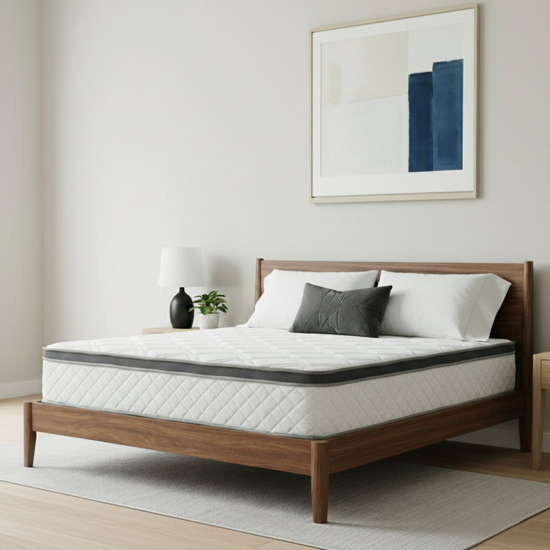 Matelas à ressorts ferme 6 "/ 8" / 10 "/ 12" - Wayfair ™, 12", Lit double