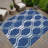Machine Washable Indoor/Outdoor Hashlamoun ACN2326 Mid-Century Modern Rug-1892534429