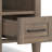 Ela 14"W Solid Wood Transitional Narrow End Table with Drawer and Open Shelf
