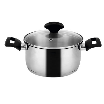 Pot à soupe antiadhésif en acier inoxydable (18/10) Fagor Alaia