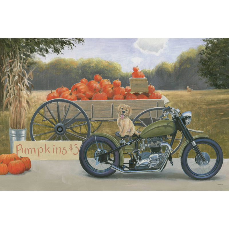 «Fall Bounty IV» par James Wiens - impression sur toile tendue, H 8 po x l 12 po, Toile tendue, Non