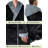 Yasmeli Fleece Mid-Calf Bathrobe with Pockets and Hood-924626991