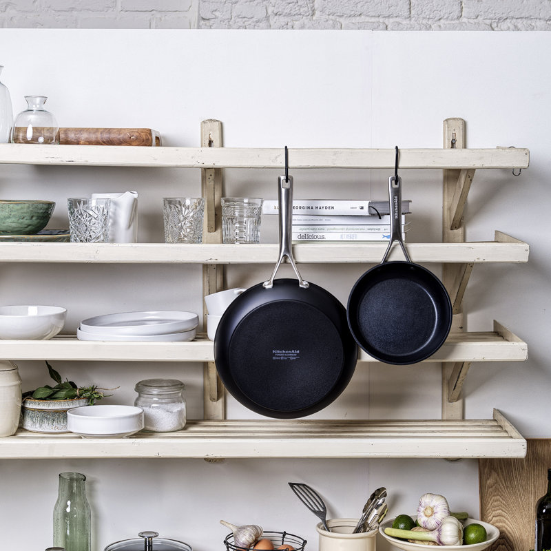 KitchenAid Forged Hardened Aluminium Ceramic Non-Stick 20cm & 28cm Frying Pan Set