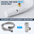  Non-electric Dual Nozzle Bidet Accessory, Adjustable Water Pressure, Self Clean Water Sprayer
