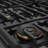 ZLINE 48 in. Paramount Double Oven Gas Range in Black Satin Stainless Steel with 8 Brass Burners