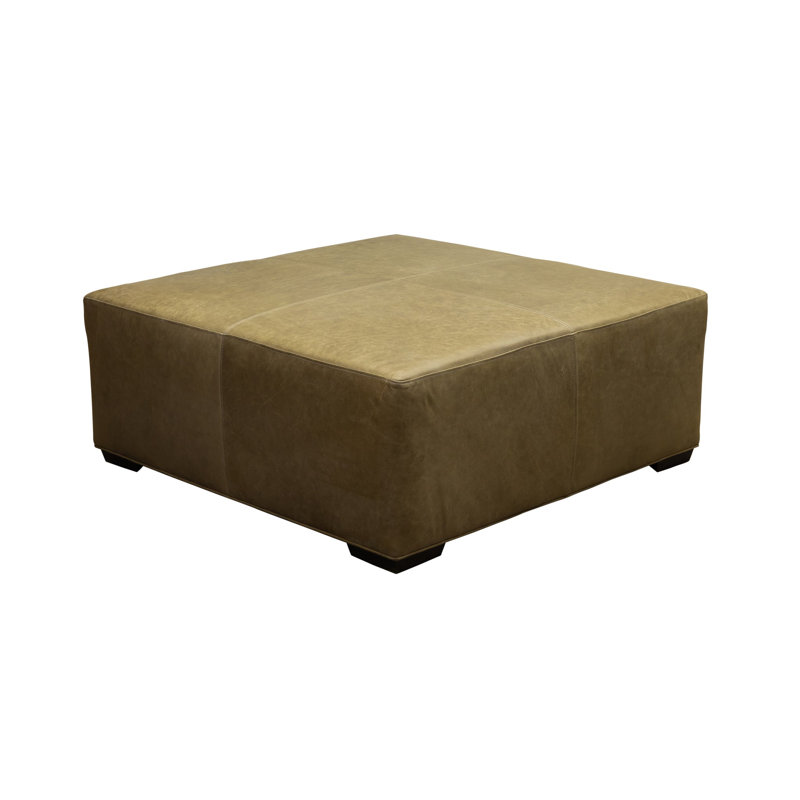 Cocktail Hour  Ottoman in Kudos Seagrass, Kudos Seagrass