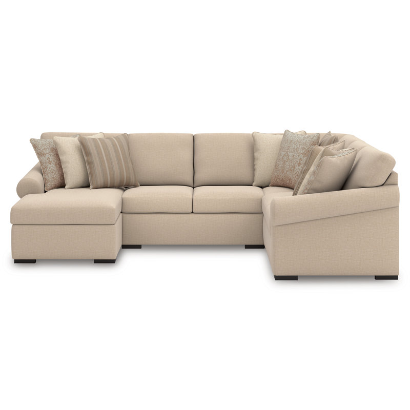 Canapé modulaire 4 pièces avec chaise LadyMae, Orienté à gauche (vu de face)