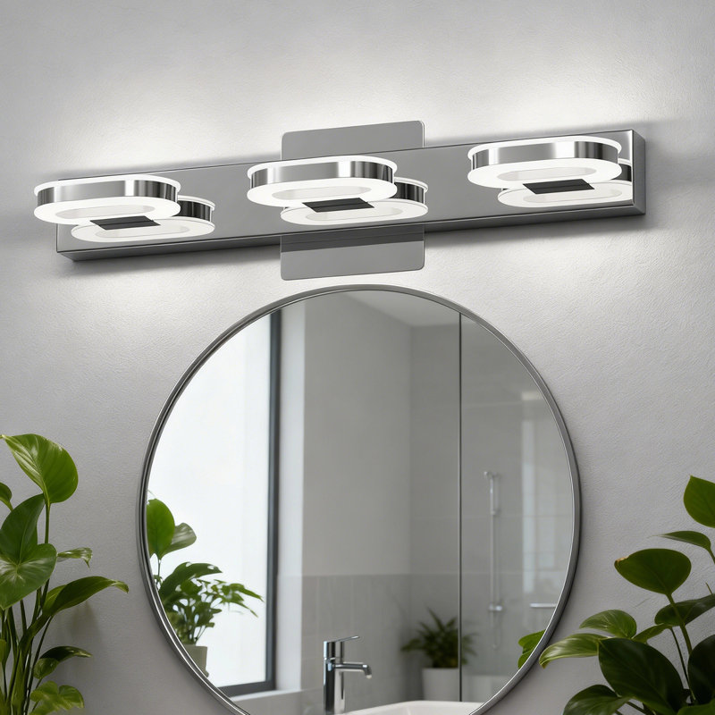 3 - Light Dimmable LED Vanity Light For Bathroom