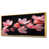 Toile avec cadre flottant or