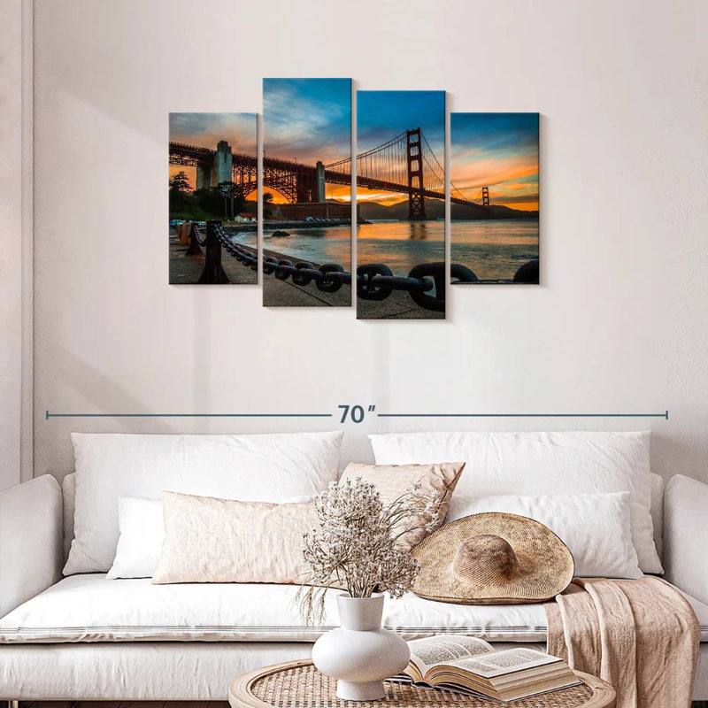 Lilie Golden Gate Promenade, 27"H x 43"W