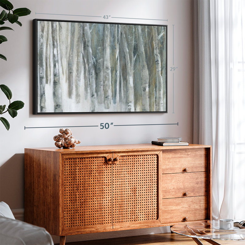 Impression sur toile Banff Birch Grove, H 29 po x l 43 po