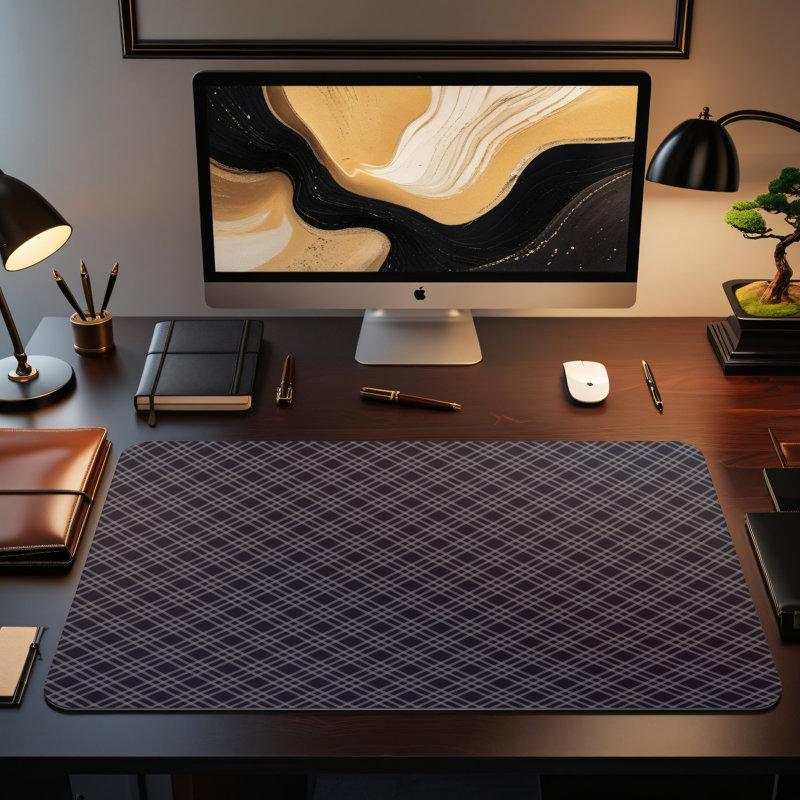 Polyester Desk Pad, 23.6x13.8