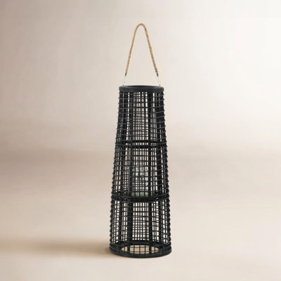 Tracy Bamboo Lantern Candle Holder