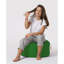 Kaamilah 55Cm Wide Round Pouffe Ottoman-702854329