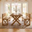 Banc de salle à manger 47 "avec dossier, banc de cuisine en bois de style campagnard avec cadres latéraux en forme de X pour salle à manger, cuisine