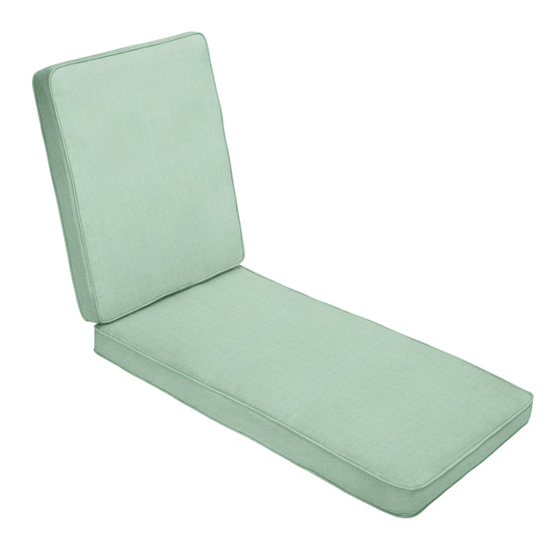 Coussin de siège / dossier d'extérieur Sunbrella, H 3 po x l 24 po x P 73 po, Toile spa Sunbrella®