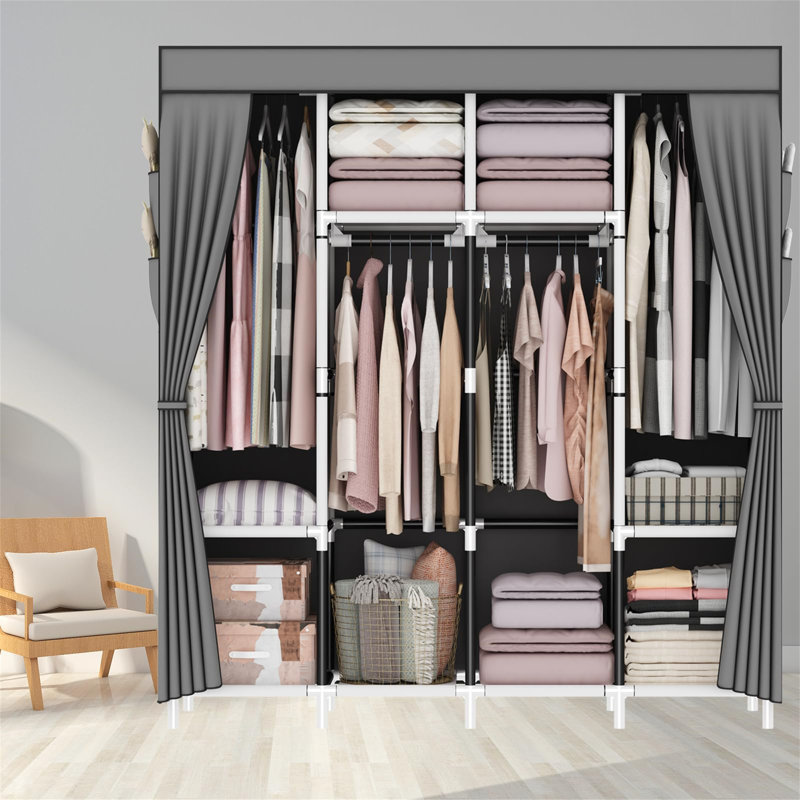 165cm Portable Wardrobe