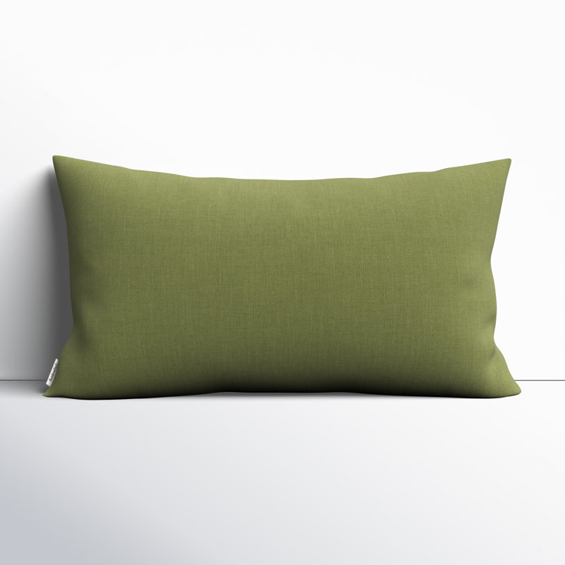 Gemmell Outdoor Sunbrella Pillow Cover & Insert, Seascape Moss