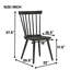 Ensemble de 2 chaises en bois massif-2076121486