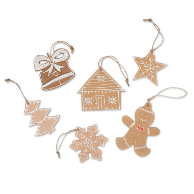 Novica Handmade Holiday Memories Handmade Ornaments (Set Of 6)