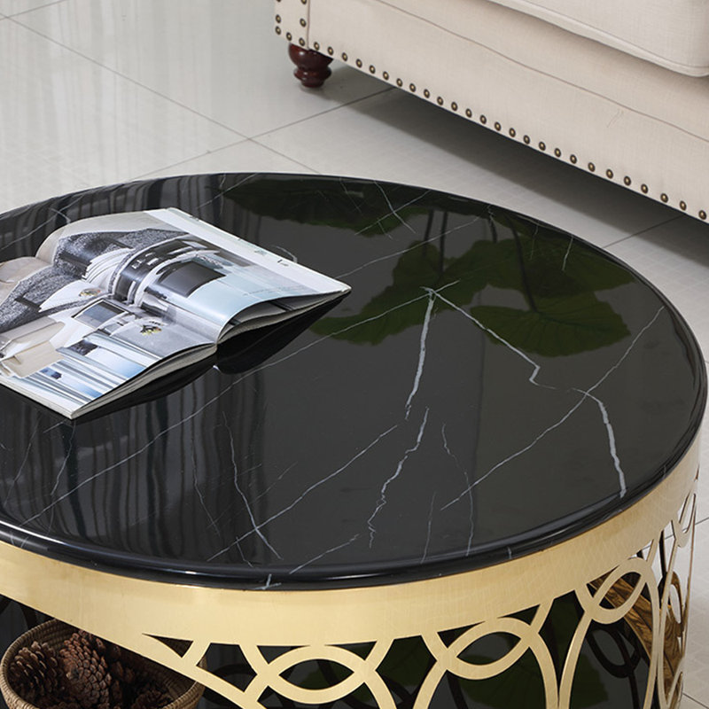 Table basse Simple, Noir, noir, noir, noir