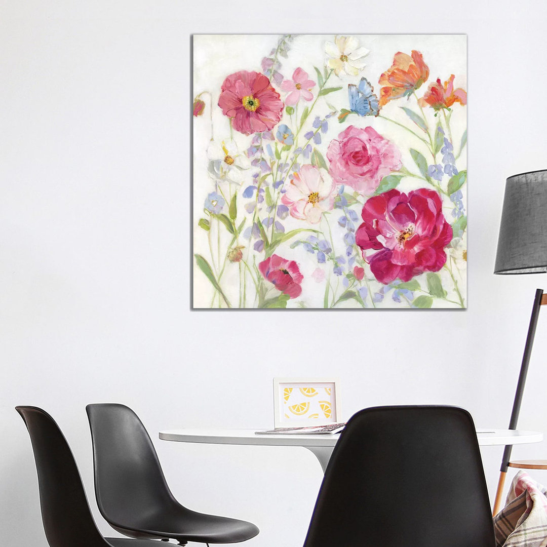 Summer Blooms by Sally Swatland - Wrapped Canvas Gallery-Wrapped Canvas Giclée