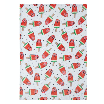 Jeté en molleton Watermelon