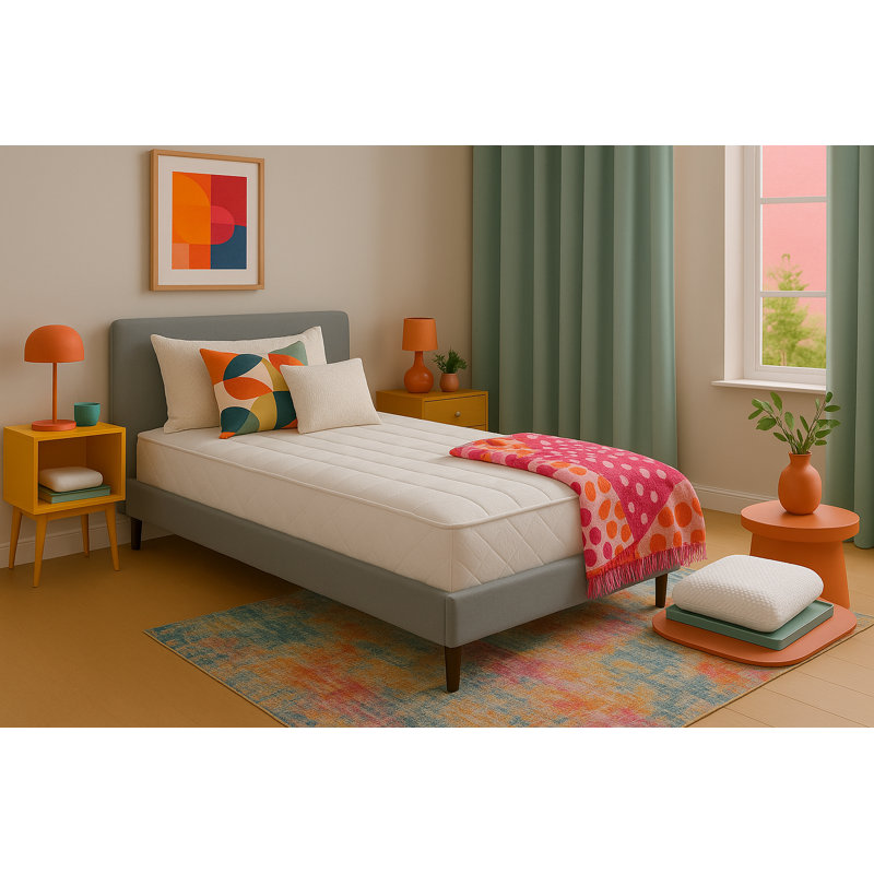 Wayfair Sleep Open Coil Mattress, Small Single (2'6) 