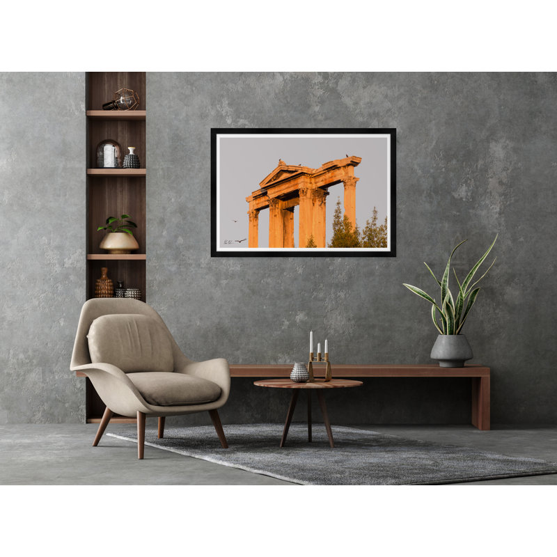 Arch Of Hadrian Sunrise III Print by Tim Klein