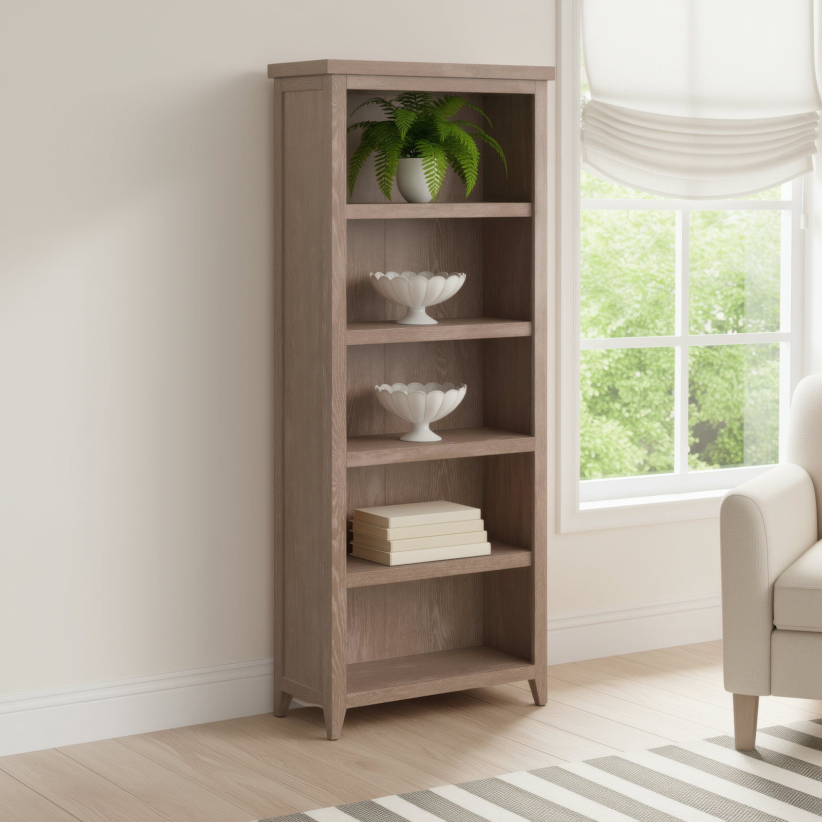 Standard Bookcase, Light Brown