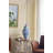 7.9X4 Gold Rabbit Pillar Candle Holder With Clear Glass Hurricane Shade