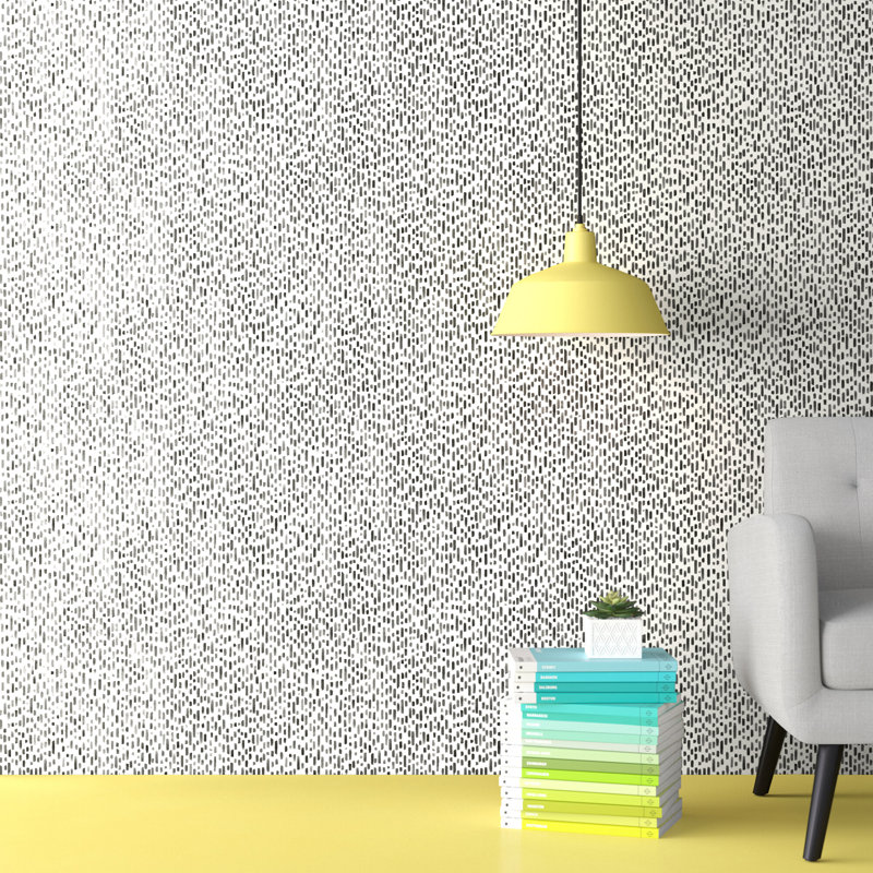 Rouleau de papier peint adhésif Djanira L 16,5 pi x l 20,5 po