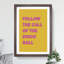 Follow the Call of the Disco Ball - Picture Frame Typography-62801918-62801920