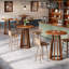 Acacia Round Solid Wood Dining Table