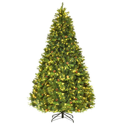 7.87' H Lighted Artificial Christmas Tree