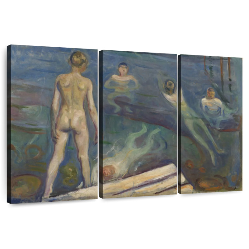 Leisha Bathing Boy, H 42 po x l 65 po