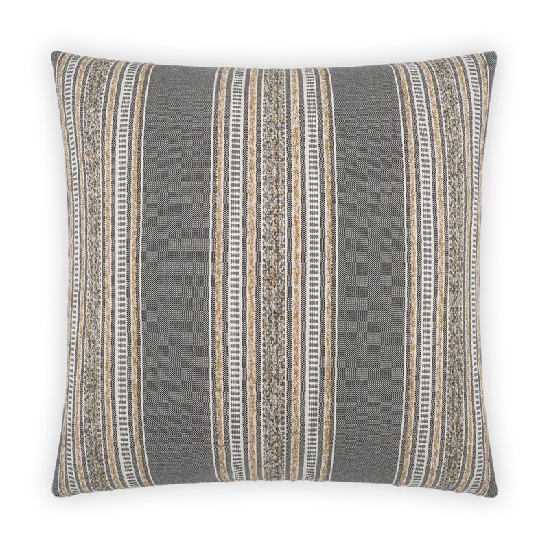 Coussin décoratif Larsen, Carbone, Carré 20 po