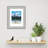Asencion Silver Wood Picture Frame with Mat-650359664